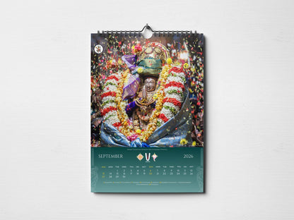 Kanchipuram Wall Calender 2026